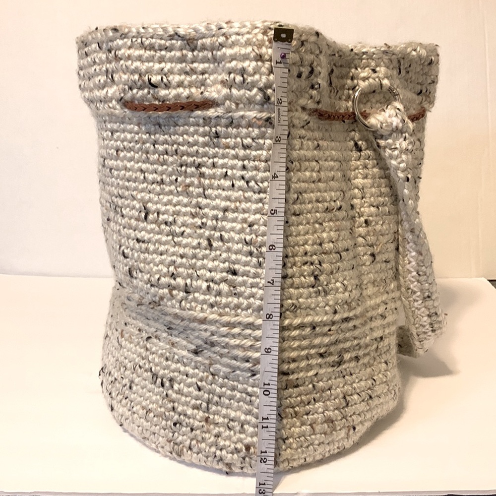 Handmade Bag Crochet Backpack - Picture 8 of 10